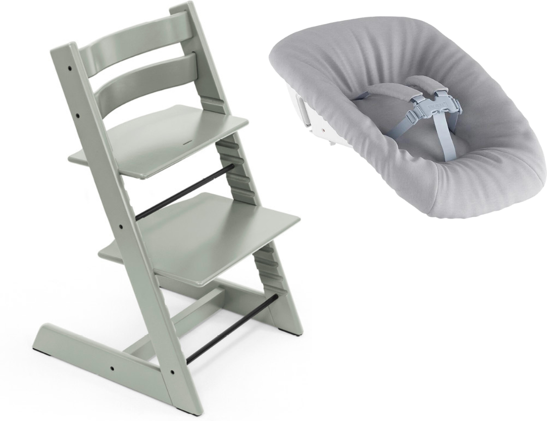 Stokke Promo Tripp Trapp con Newborn Set Glacier Green