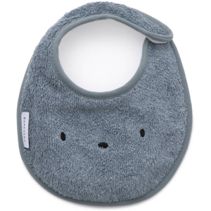 Bamboom Bavaglino Bib in Spugna per bambini Blu