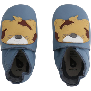 Bobux Scarpa Neonato Soft Sole Leopard Blue S 3-9 Mesi