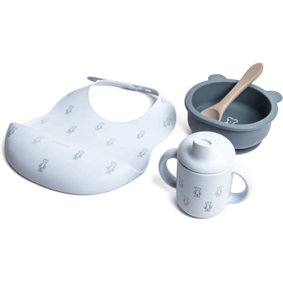 Bamboom Set Baby in Silicone Bavaglino, Scodella, Cucchiaio e Bicchiere con beccuccio Monkey Monkey Bamboom Set Baby in Silicone Bavaglino, Scodella, Cucchiaio e Bicchiere con beccuccio Monkey Monkey