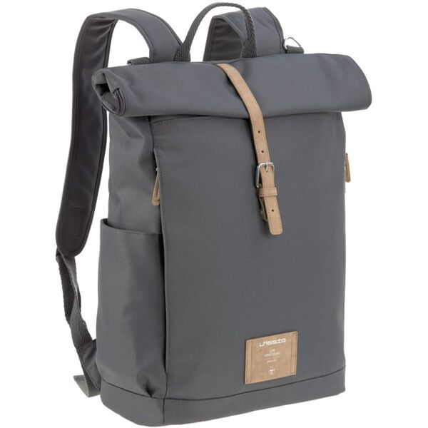 lassig zaino fasciatoio rolltop anthracite