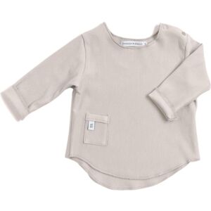 Bamboom Maglia manica lunga Pure Sabbia Taglia 1 Mese