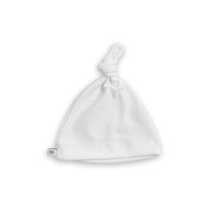 Bamboom Cappellino neonato con nodo Pure Bianco