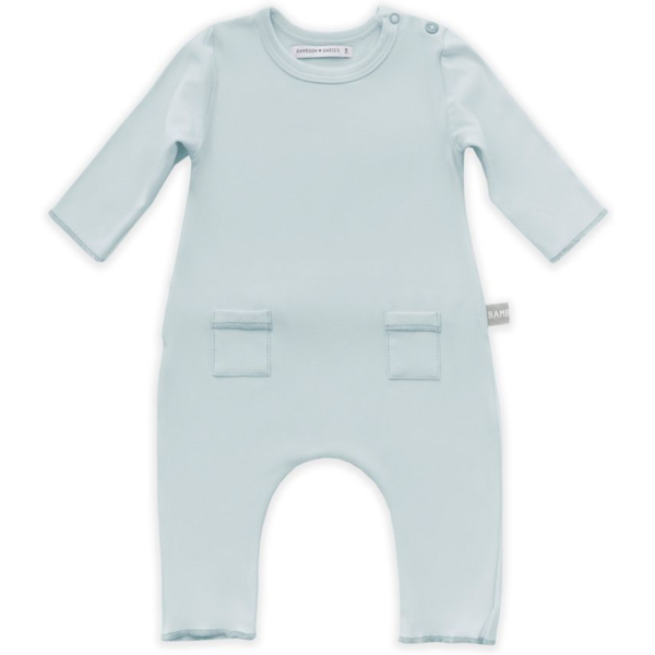 bamboom tutina neonato pure azzurro 3m