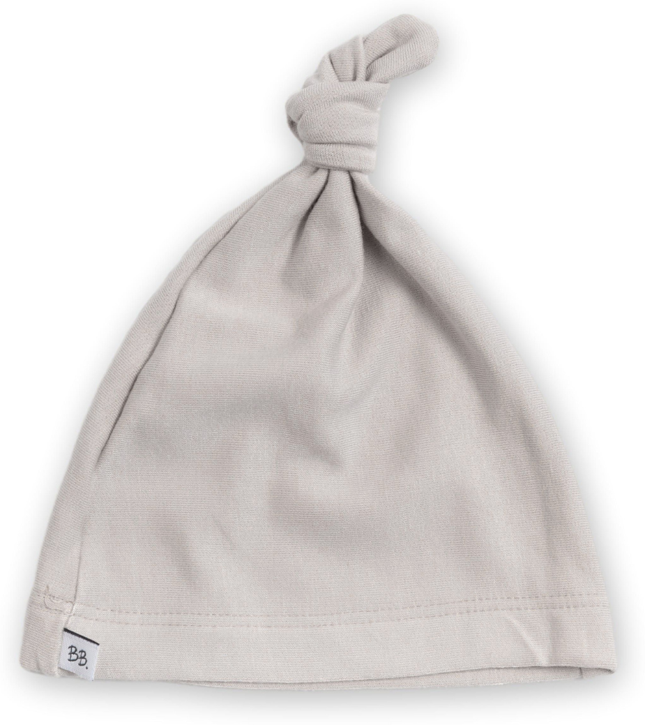 bamboom cappellino neonato con nodo pure sabbia