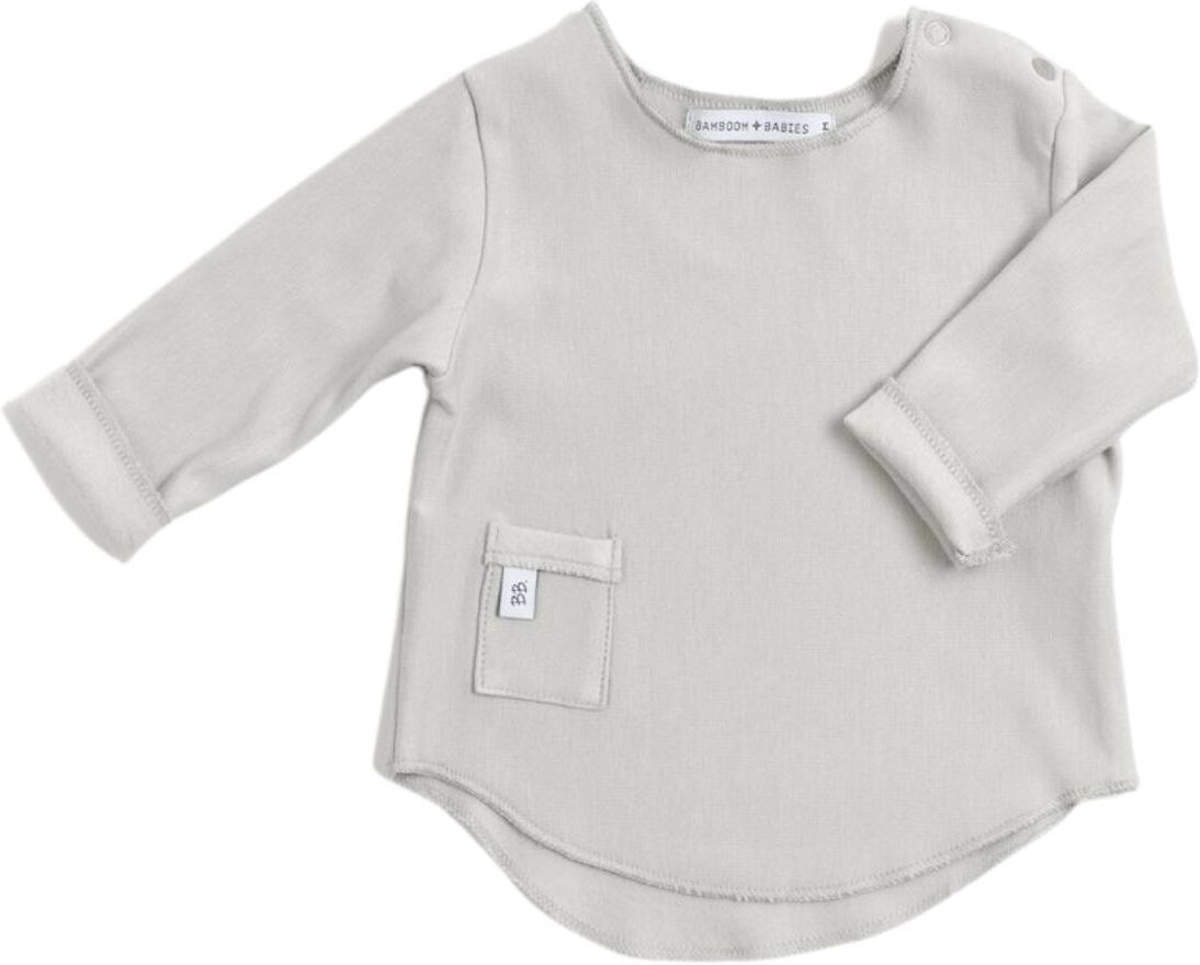 Bamboom Maglia manica lunga Pure Grigio Taglia 1 Mese