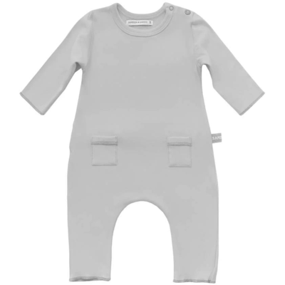 Bamboom Tutina Neonato Pure Grigio 6M 6M Bamboom Tutina Neonato Pure Grigio 6M 6M