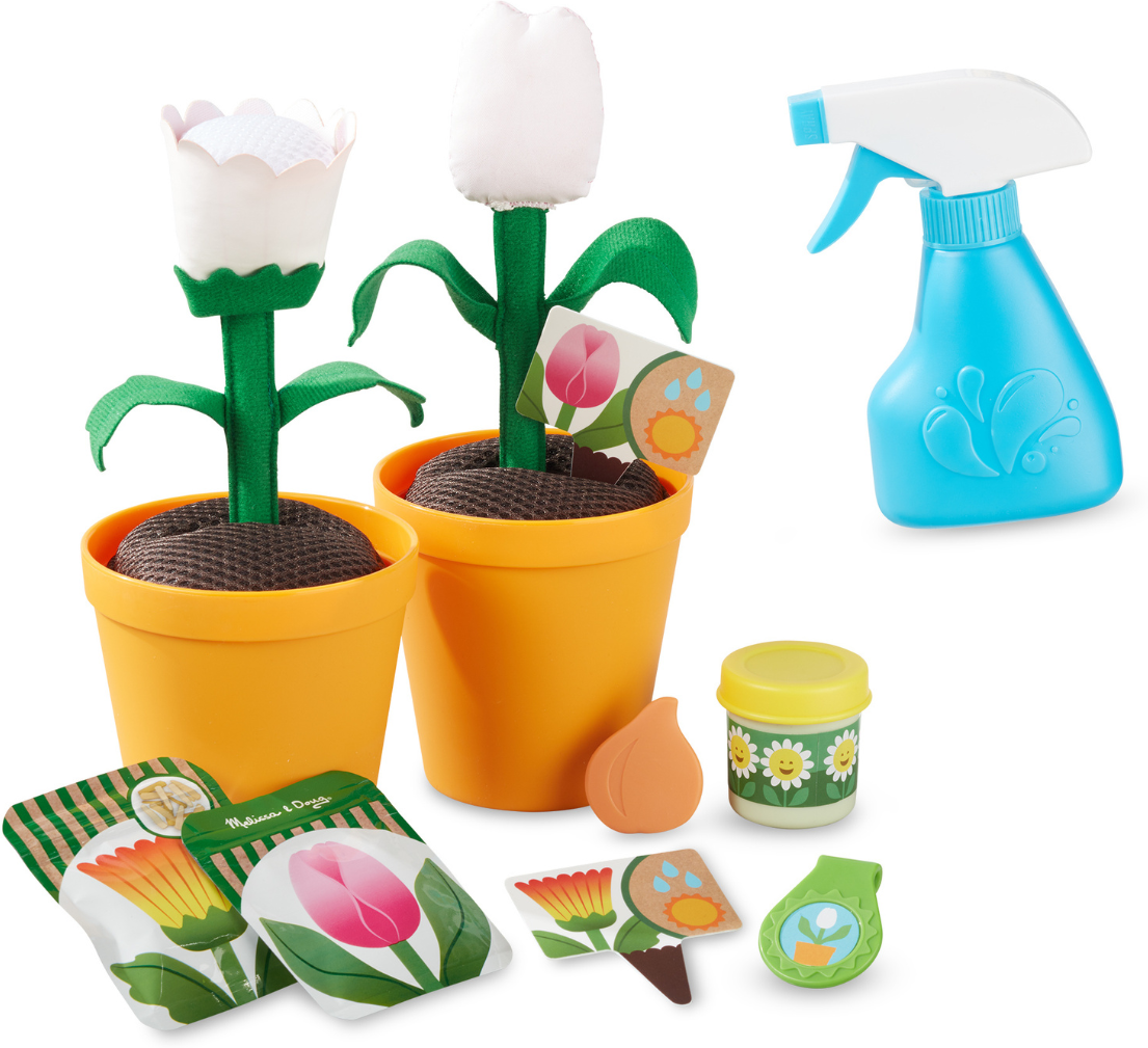 melissa & doug melissa & doug gioco giardinaggio con fiori che cambiano colore