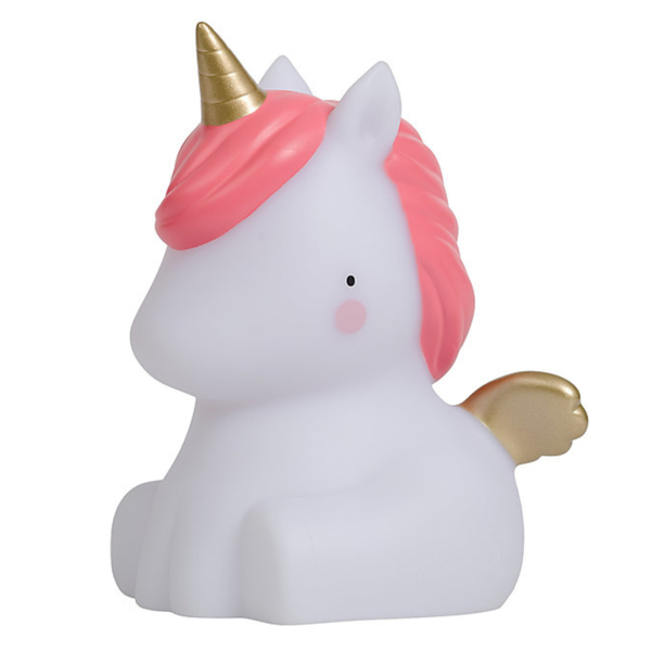 a little love company a little lovely company luce notturna per bambini unicorno gold