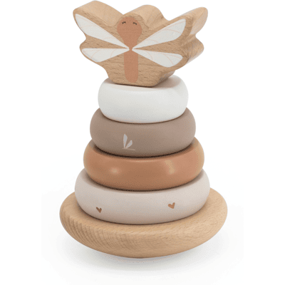 Jolland Van Kolfshoten Balance - Anelli impilabili - Giocattoli in legno Jolland Van Kolfshoten Balance - Anelli impilabili - Giocattoli in legno