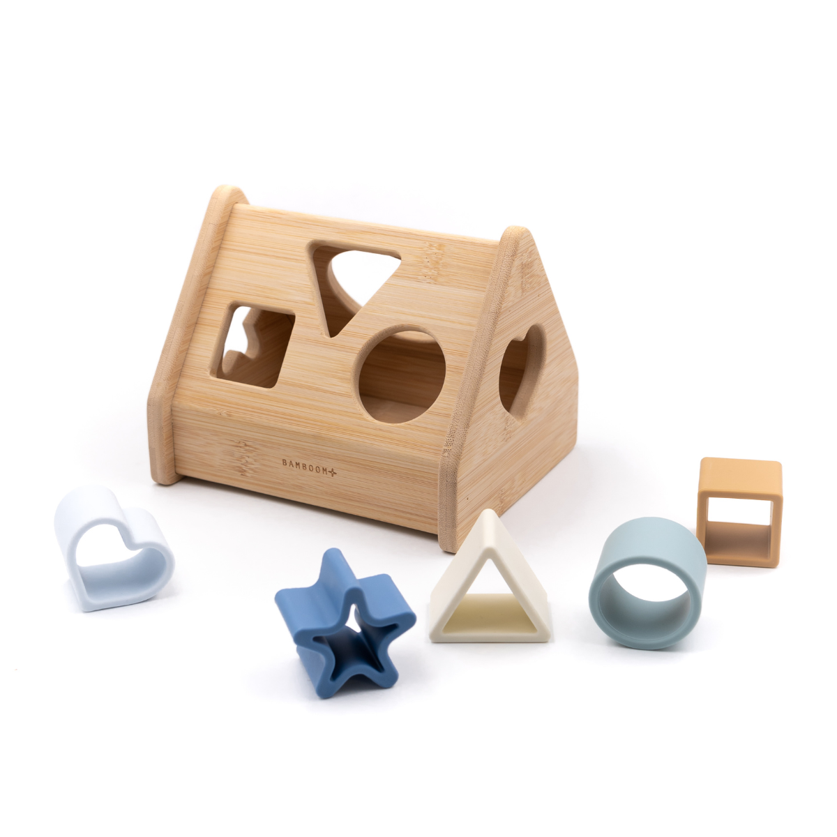 Bamboom Puzzle Casetta in Legno Blu