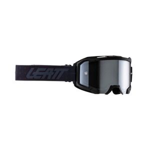 Leatt Maschera Cross  Velocity 4.5 Iriz Stealth Argento 50%