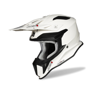 Just1 Casco Cross  J18 Solid Bianco