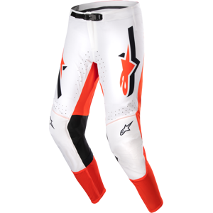 Alpinestars Pantaloni Cross  Supertech Ward Bianco-Arancio