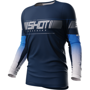 Shot Race Gear Maglia Cross Shot Contact Indy Blu