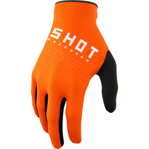 Shot Race Gear Guanti Cross Bambino Shot Arancio