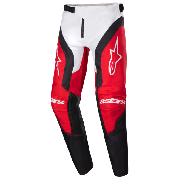 alpinestars pantaloni cross bambino  racer ocuri rosso marte-bianco-nero