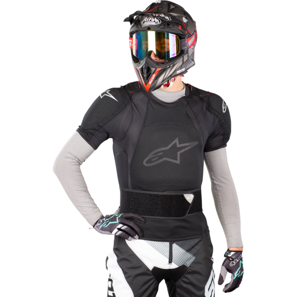 alpinestars maglia protettiva  sequence maniche corte nera