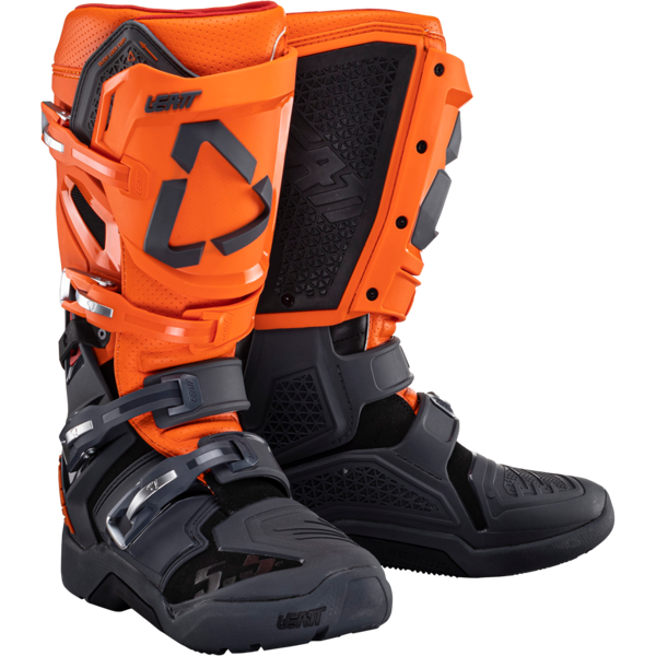 leatt stivali cross  5.5 flexlock enduro arancio