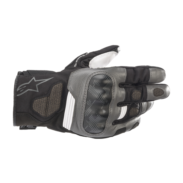 alpinestars guanti moto  corozal v2 drystar nero-grigio-bianco