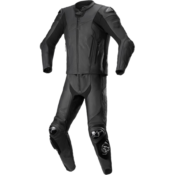 alpinestars tuta in pelle 2 pezzi  missile v2 nera