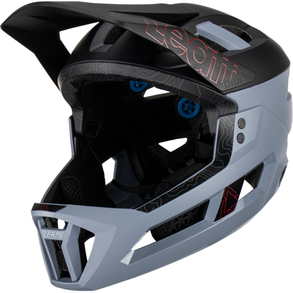 leatt casco mtb downhill  enduro 3.0 v23 titanio