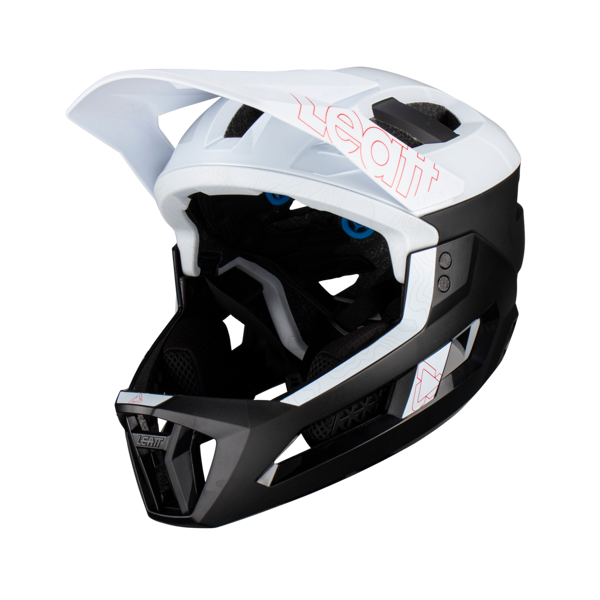 leatt casco mtb downhill  enduro 3.0 v23 bianco