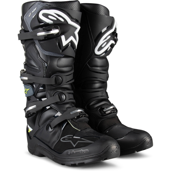 alpinestars stivali cross  tech 7 enduro drystar® nero-grigio