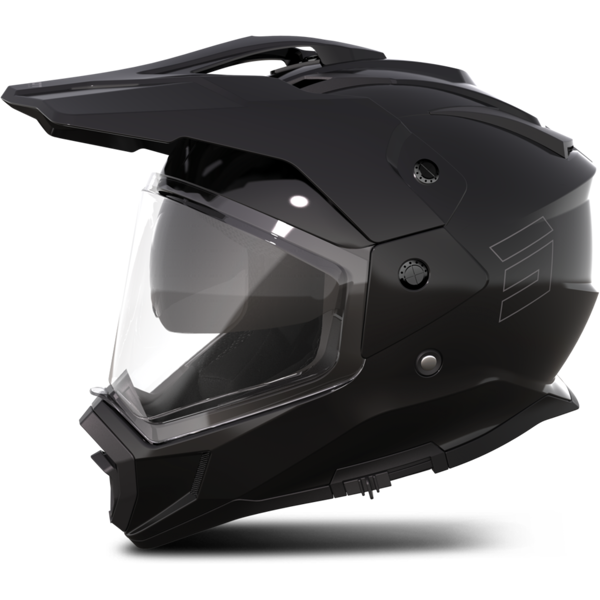 shot race gear casco adventure shot trek solid nero