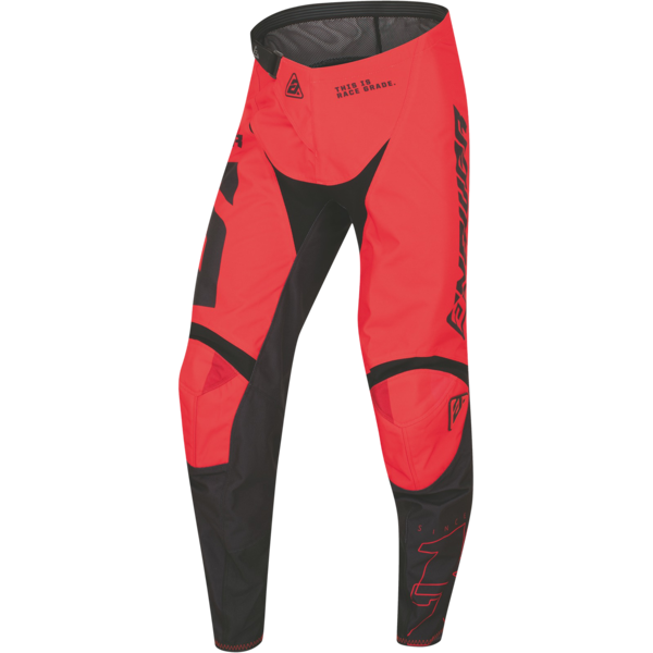 answer racing pantaloni cross answer syncron cc rosso-nero