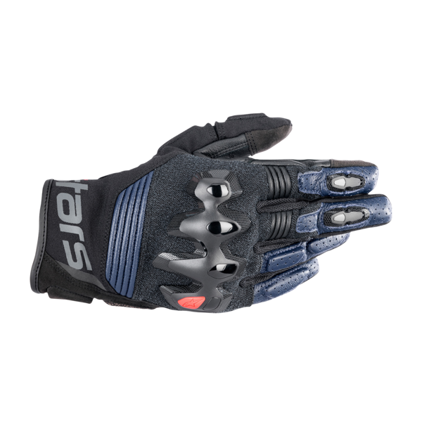 alpinestars guanti moto  halo blu scuro-nero