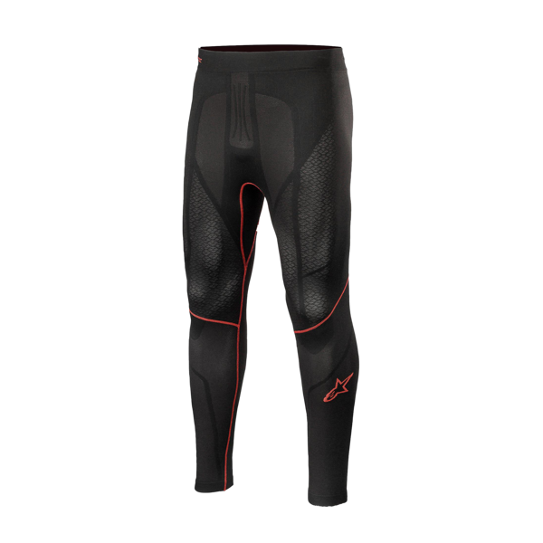 alpinestars pantaloni intimi estivi  ride tech v2 nero-rosso