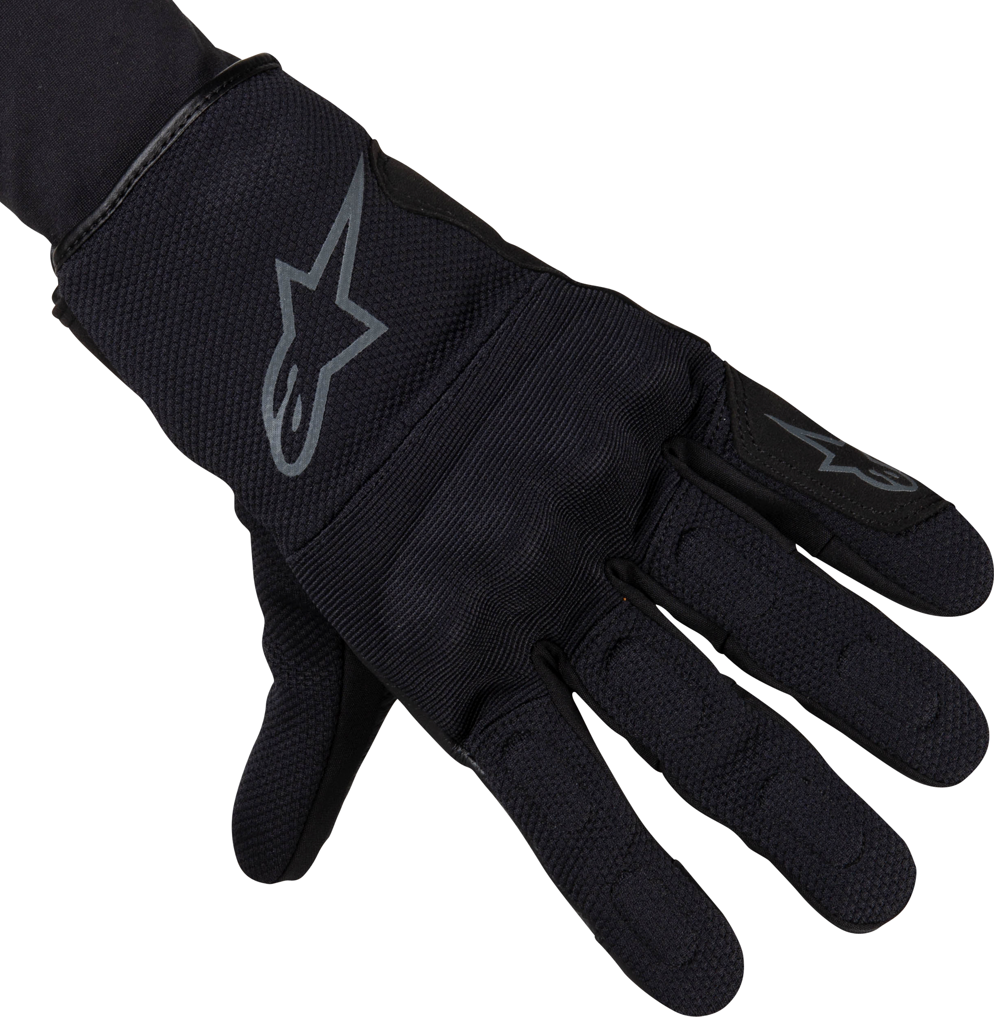 alpinestars guanti moto  s max drystar nero-antracite