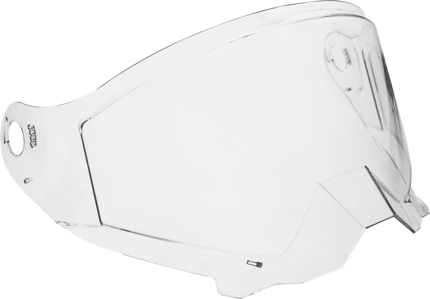 fxr visiera casco cross  clutch x singola trasparente