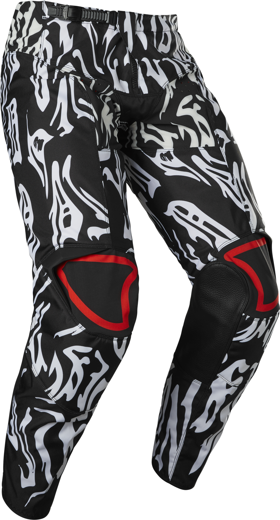 FOX Pantaloni Cross Bambino  Racing YTH 180 Peril Nero-Rosso