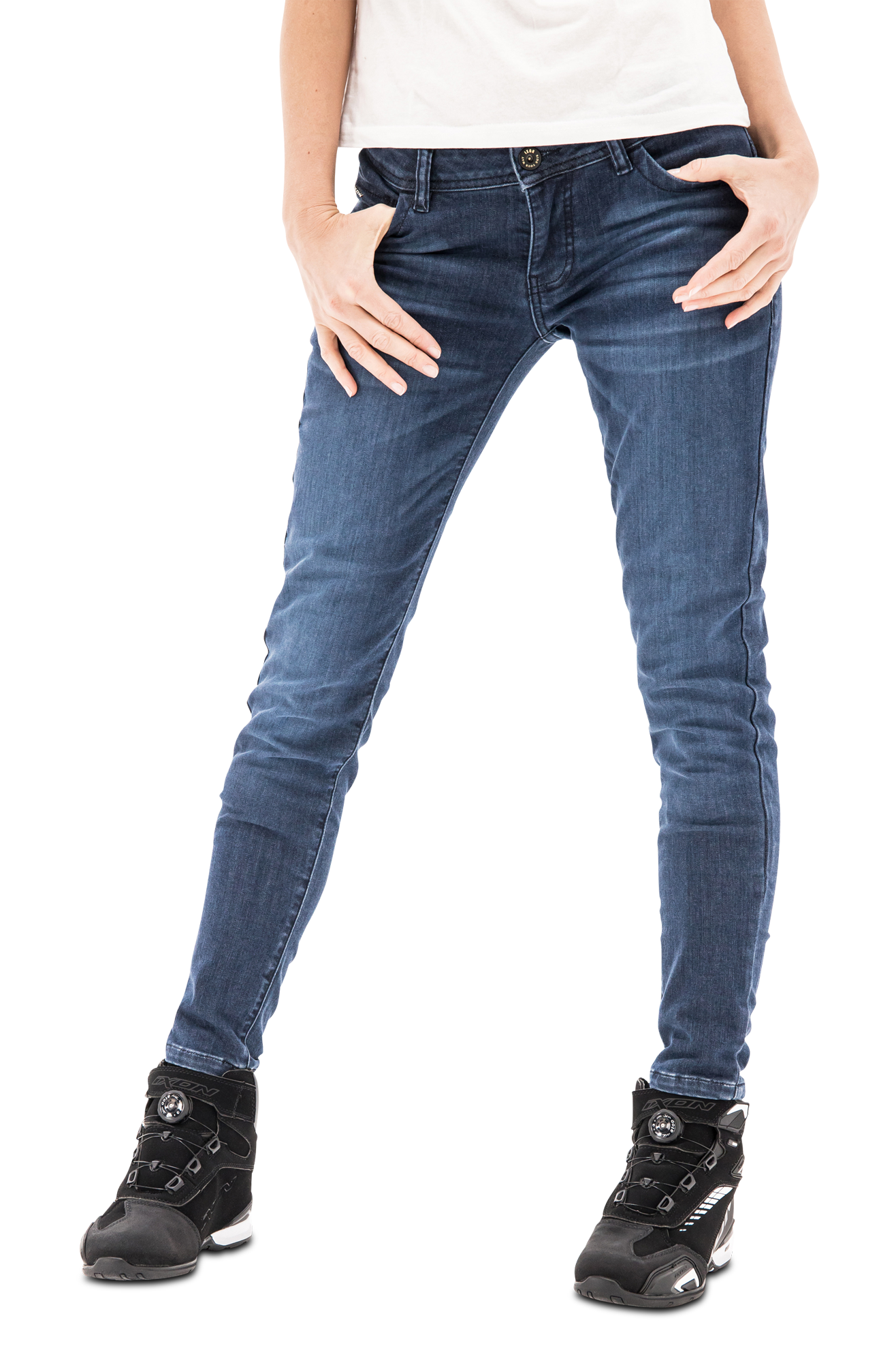 Ixon Pantaloni Moto Donna  Judy Blu