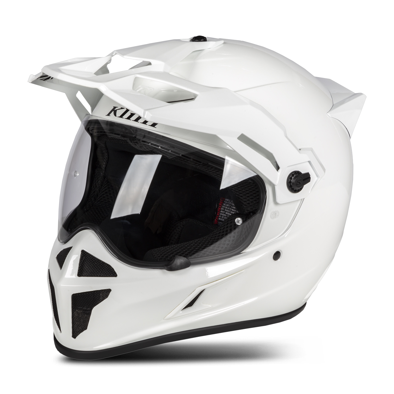 KLIM Casco Adventure  Krios Bianco