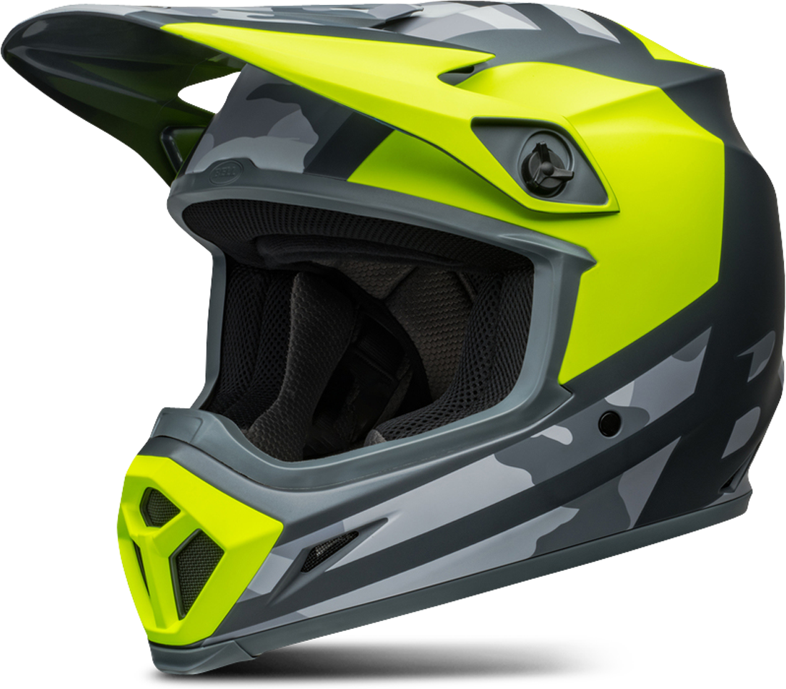 BELL Casco Cross  Ps Mx-9 Mips Giallo Opaco-Camo