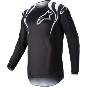 Alpinestars Maglia Cross  Fluid Narin Nero-Bianco