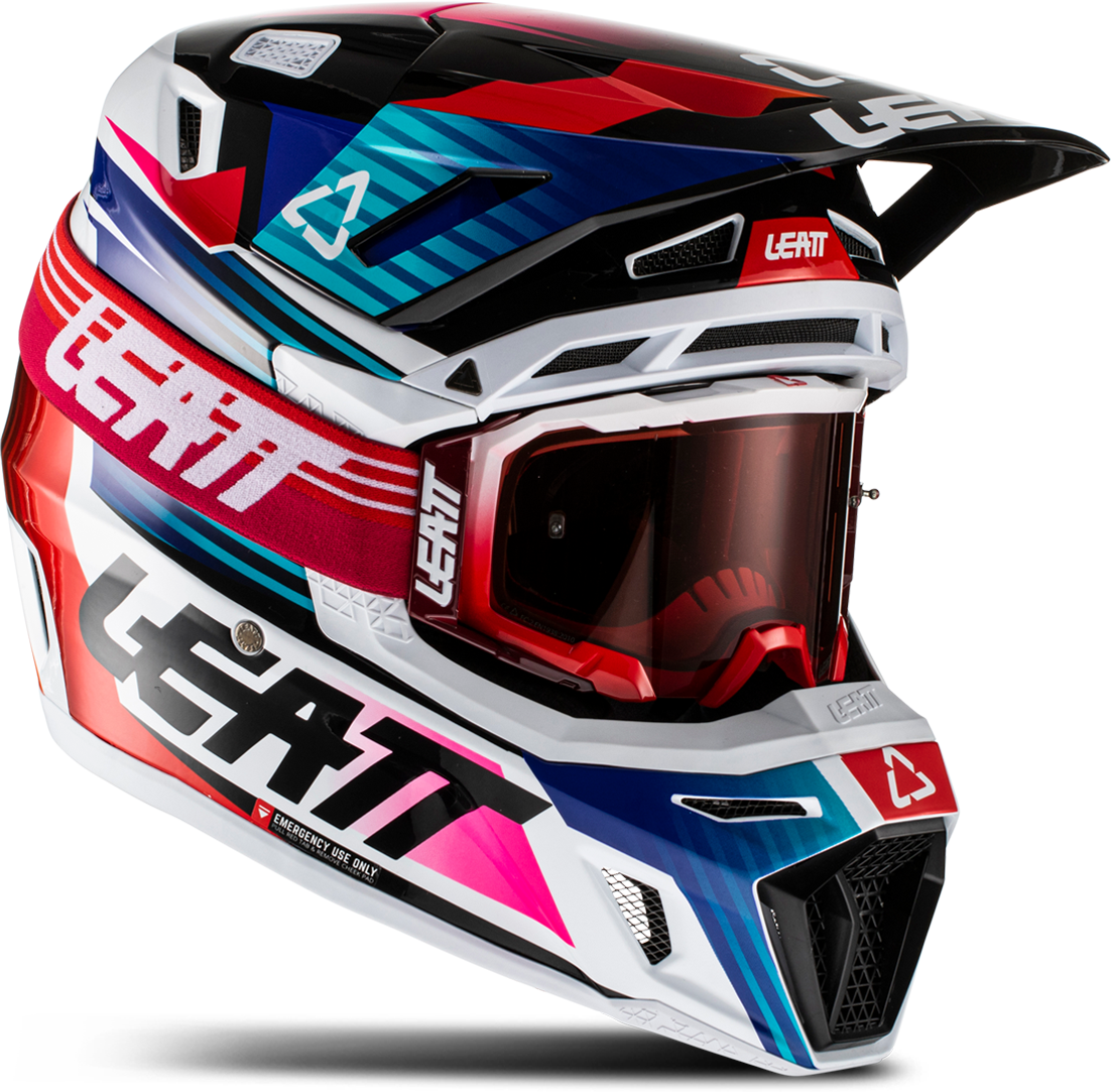 Leatt Casco Cross Moto 8.5 Kit Royal