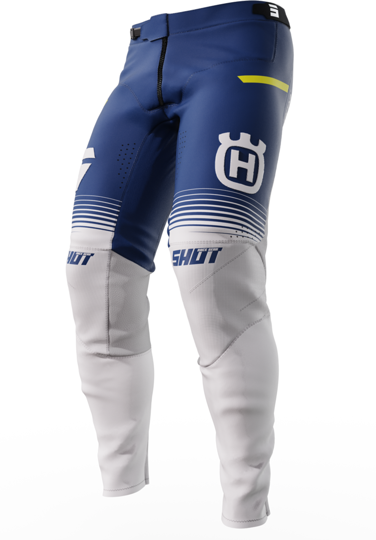 Shot Race Gear Pantaloni Cross Shot Husqvarna Limited Edition 2023 Blu