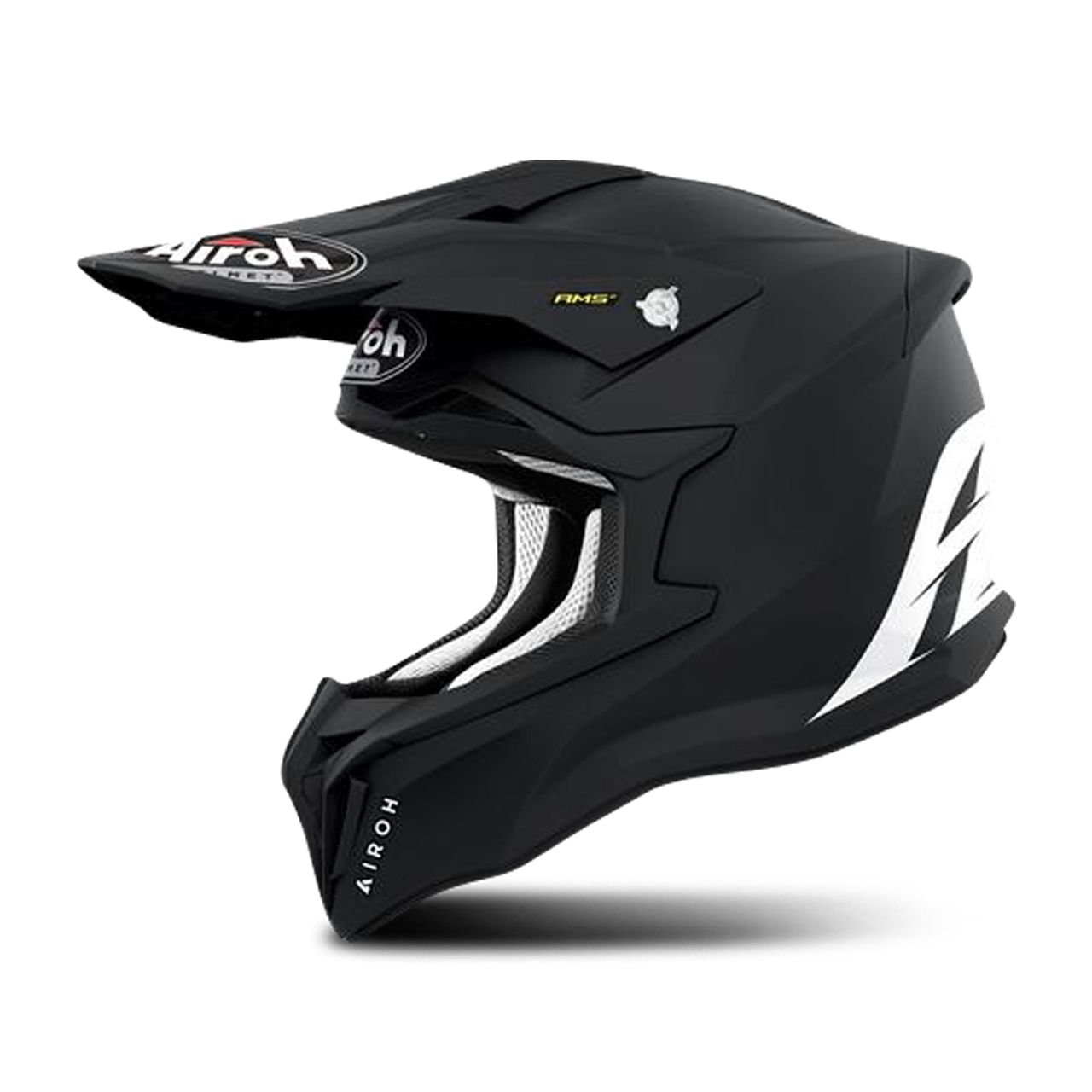 Airoh Casco Cross Strycker Color Nero