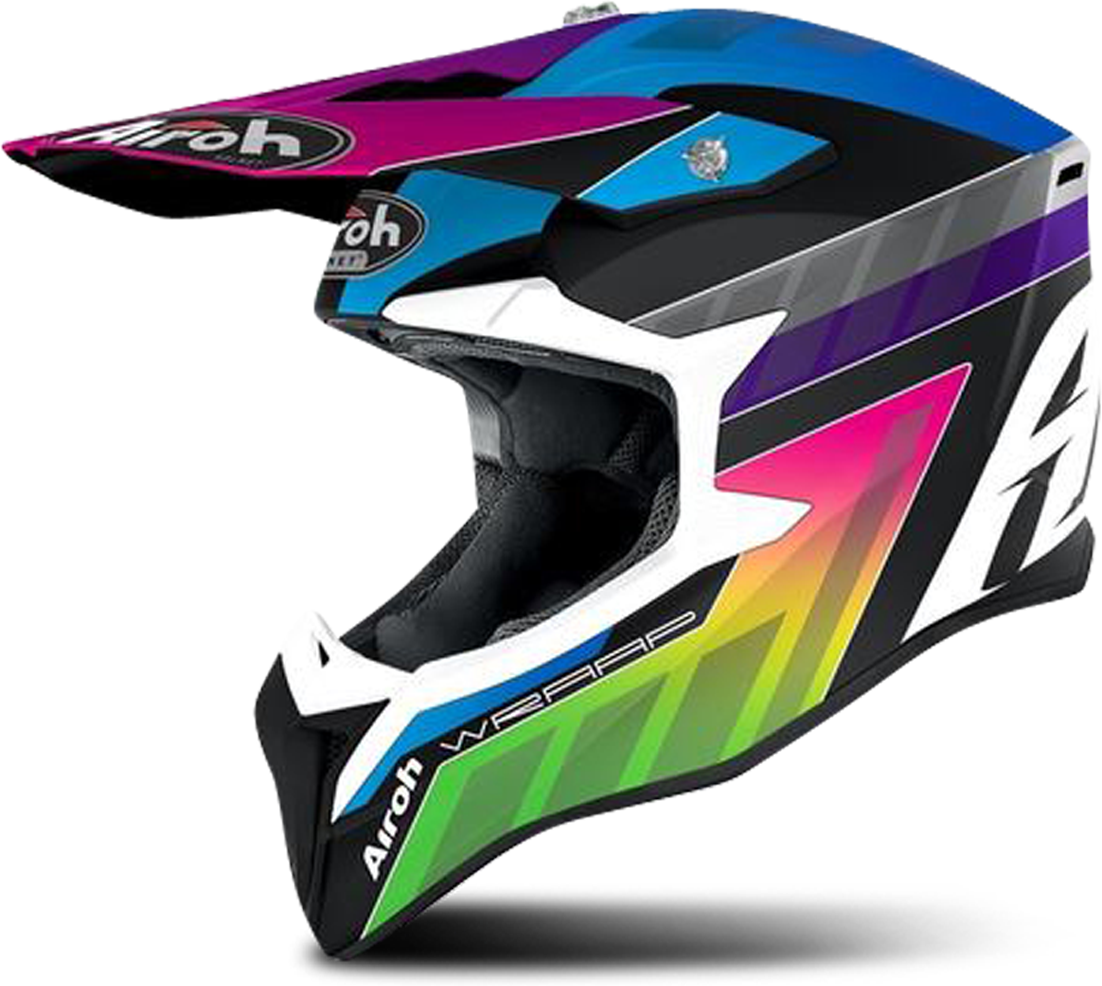 Airoh Casco Cross Bambino Wraap Prism