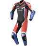 Alpinestars Tuta in Pelle  Honda GP Pro V2 Nero-Rosso-Blu