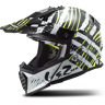 LS2 Casco Cross  MX437 Fast Evo Verve Nero-Bianco