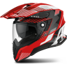 Airoh Casco Adventure  Commander Rosso