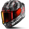 Shark Casco Integrale  Skwal i3 Hellcat Mat Nero-Rosso