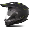 Shot Race Gear Casco Adventure Shot Trek Rally Nero-Giallo Neon