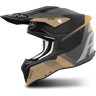 Airoh Casco Cross  Strycker Blazer Oro Opaco