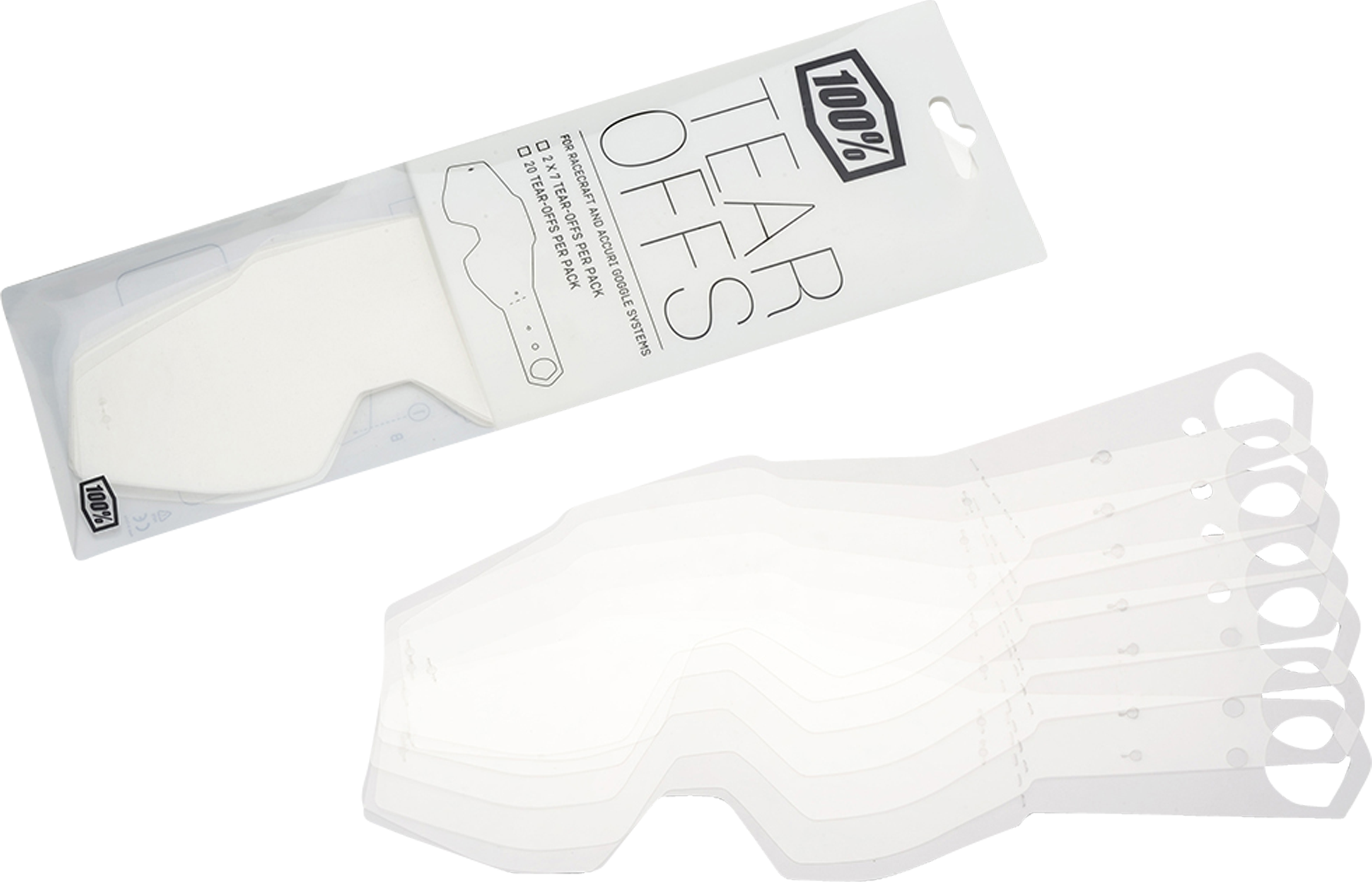 100% Tear-Off  Laminated - Confezione 14 pz. 100% Tear-Off  Laminated - Confezione 14 pz.